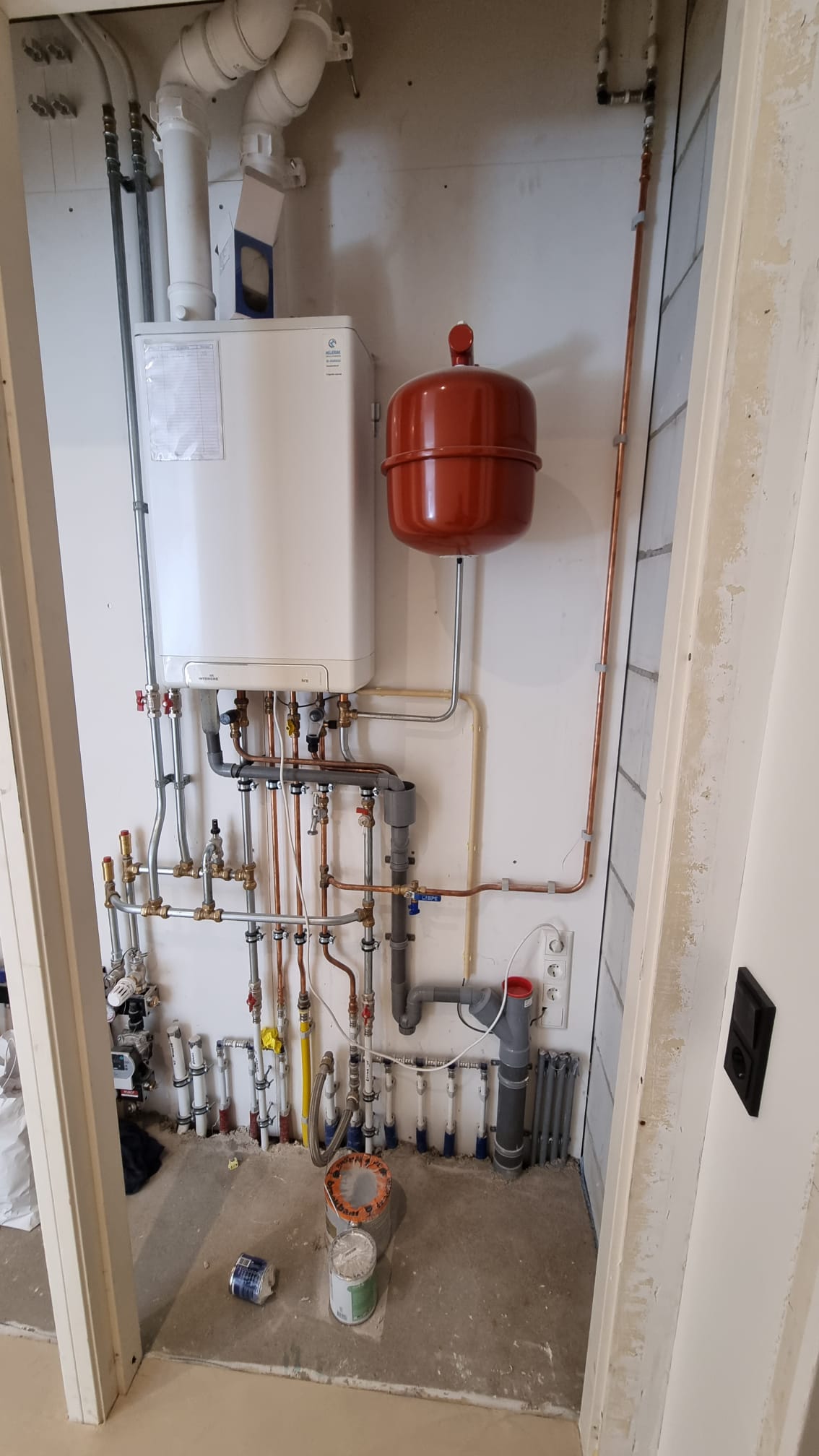 Gasinstallatie meterkast